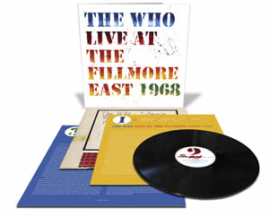 The Who: Live At The Fillmore East 1968 Productshot