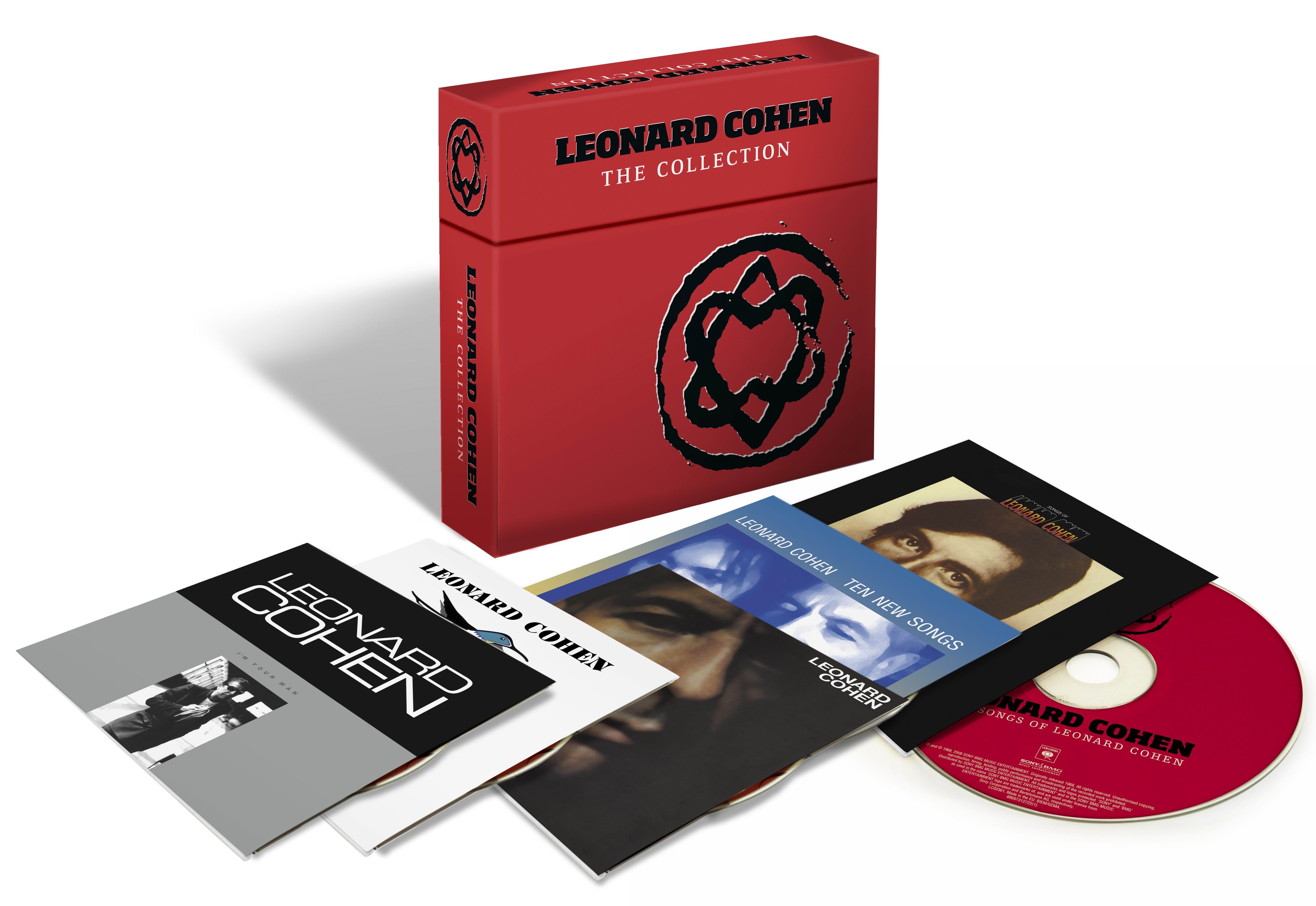 Leonard Cohen "Collection" 5 CD Box