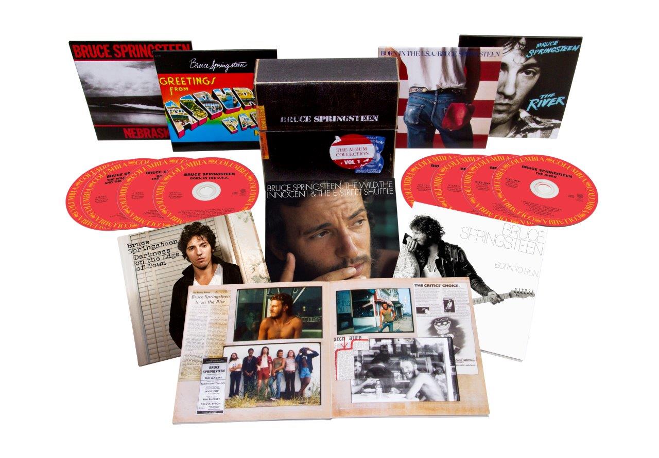 Bruce Springsteen The Album Collection Vol. 1 1973 1984 Packshot