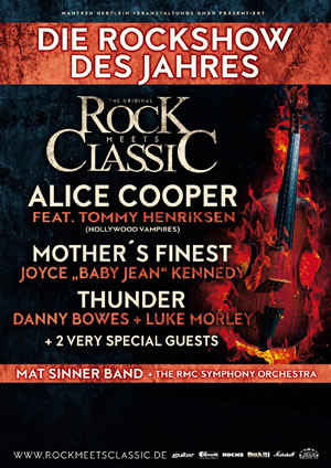 ROCK MEETS CLASSIC 2020 Alice Cooper Frankfurt